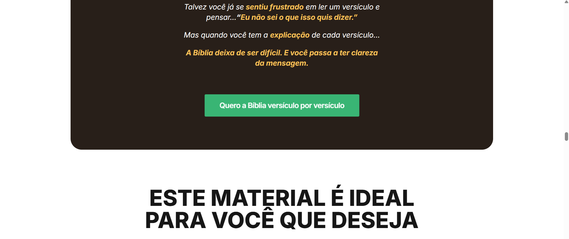 A Bíblia deixa de ser difícil com explicação de cada versículo